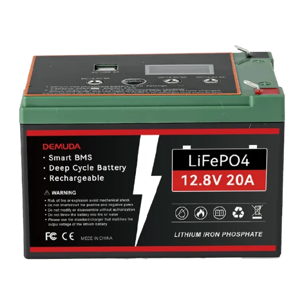 Bộ pin lithium-Ion Lithium-Ion 12V 20Ah Smart Bms Solar Lifepo4